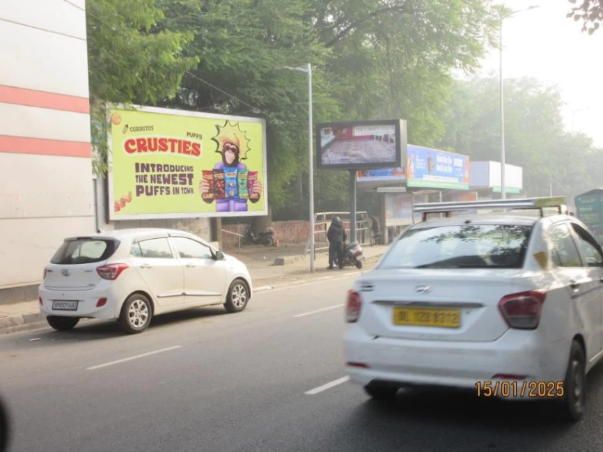 Outside Oberoi Hotel, BRT Corridor